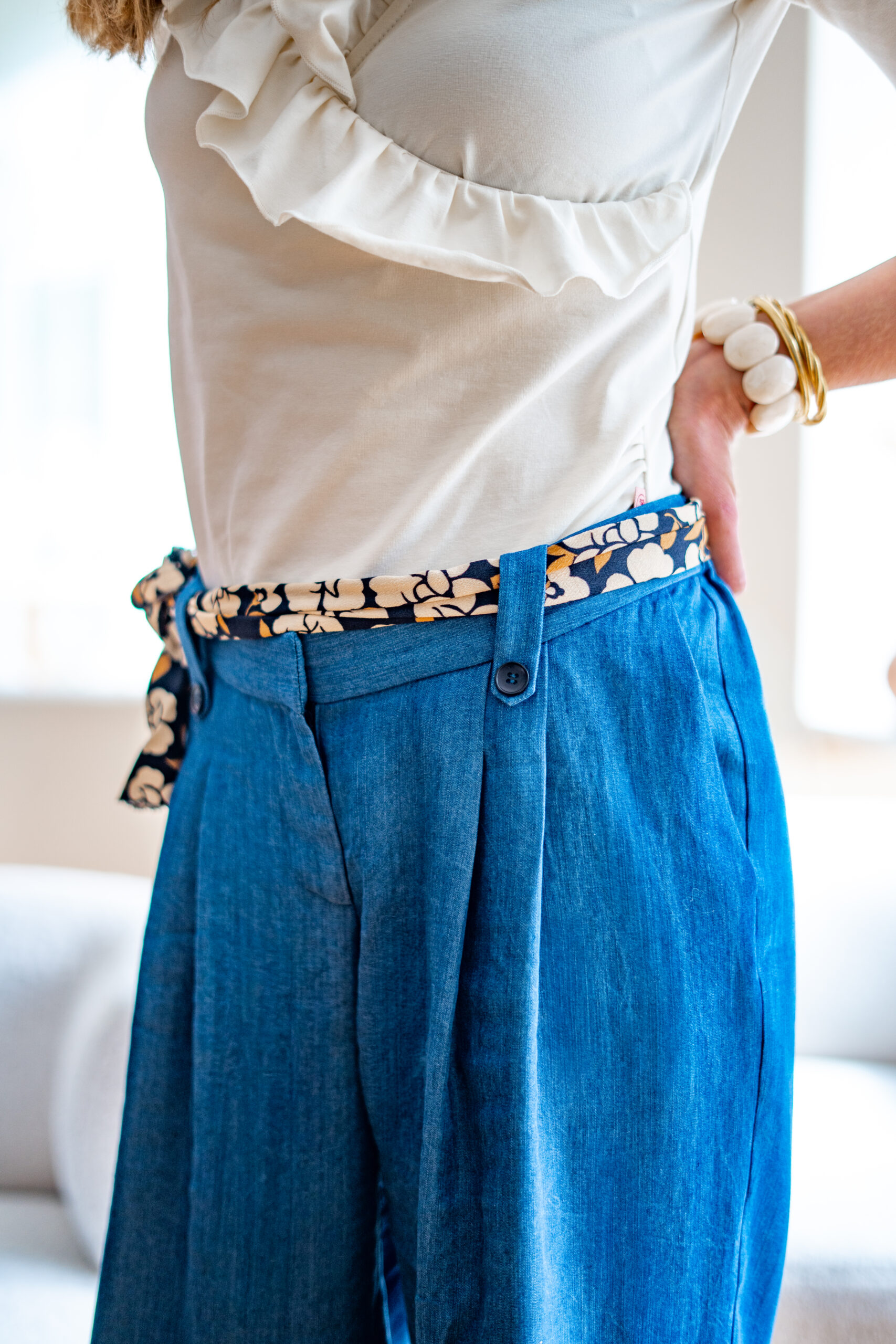 Pantalon Cesar Blue Denim
