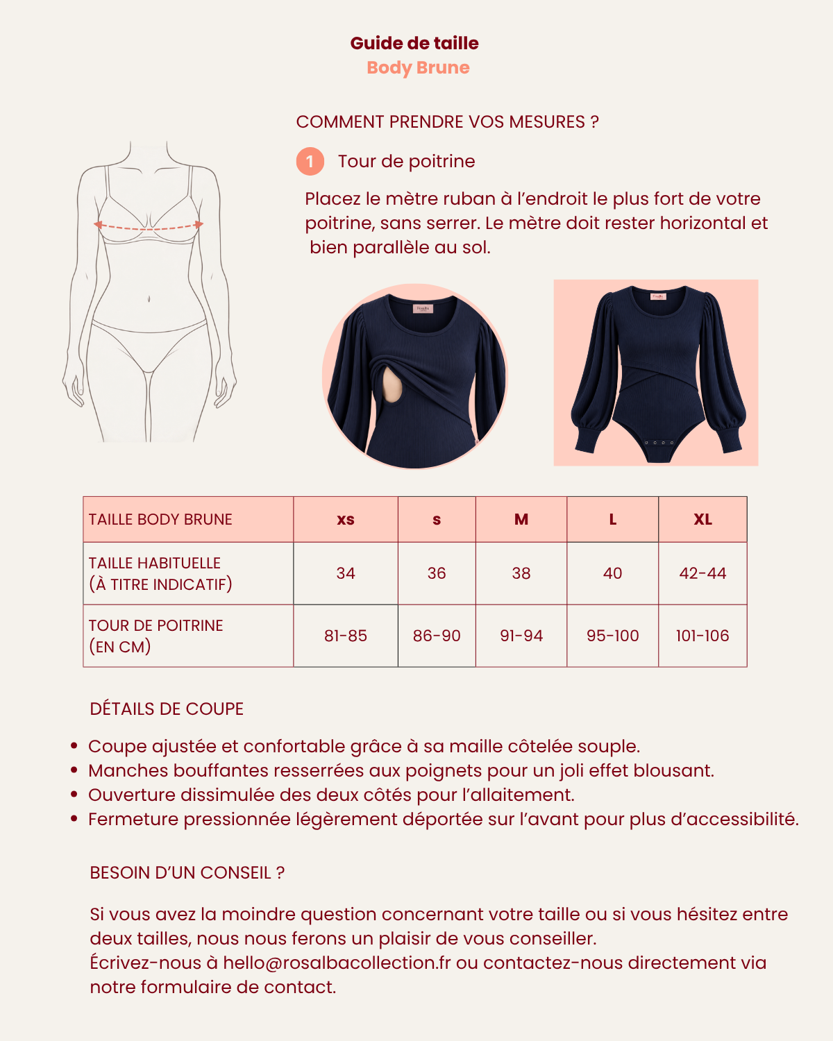 Body Brune - Midnight blue – Image 8