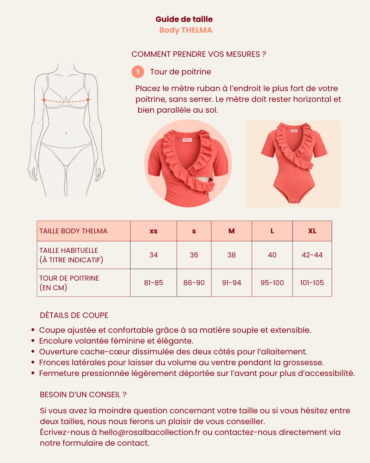 Body Thelma - Ivory – Image 9