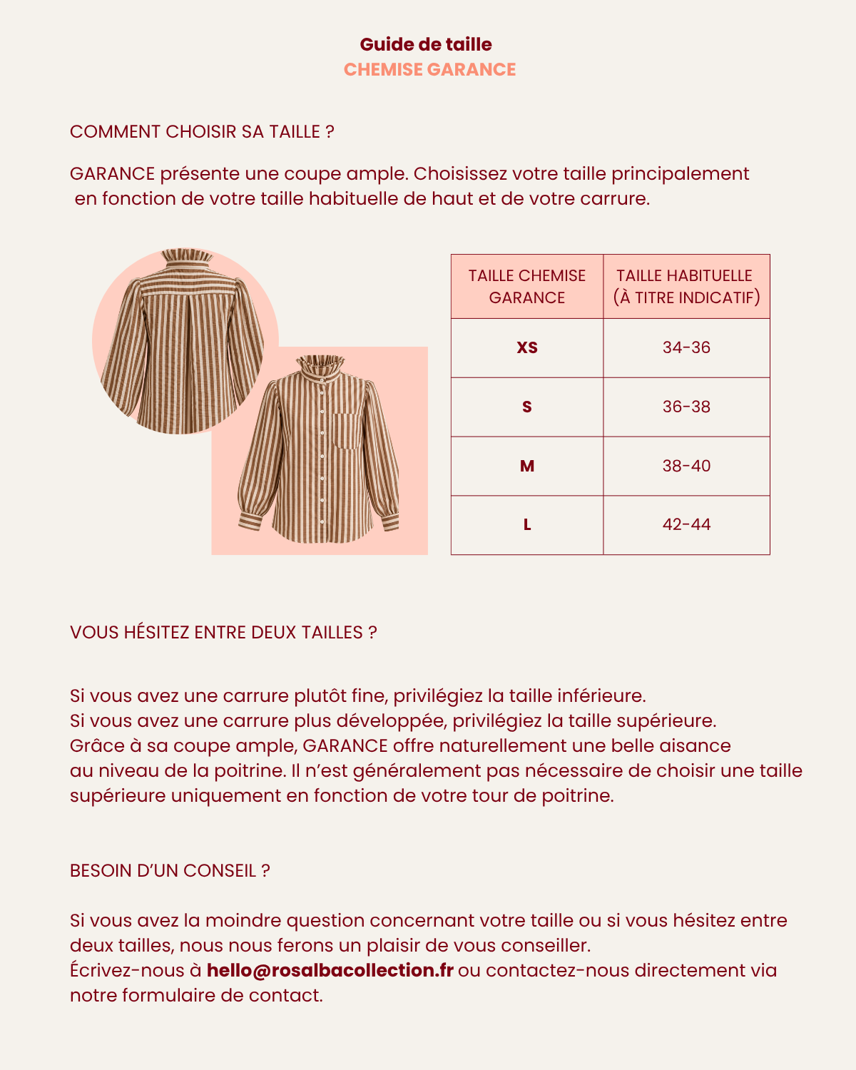 Chemise Garance - Havana – Image 10
