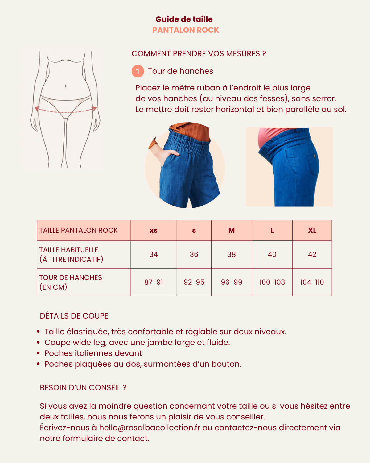 Pantalon Rock - Natural – Image 11