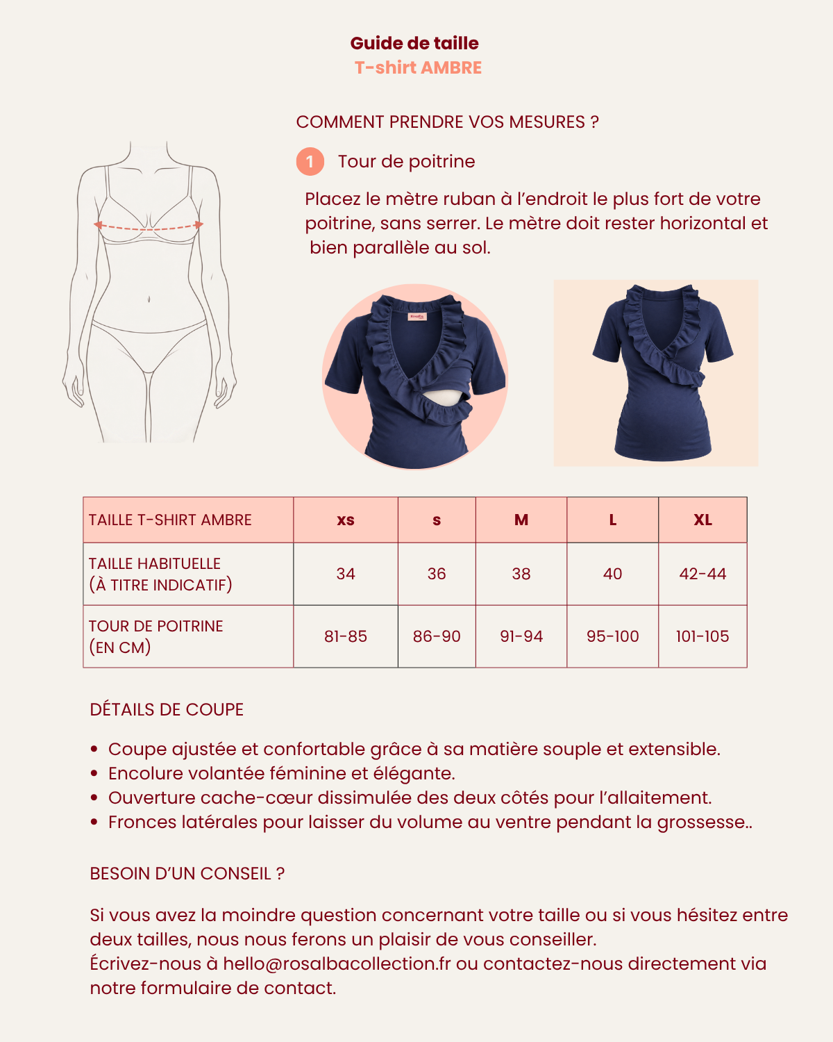 T-shirt Ambre - Havana – Image 4