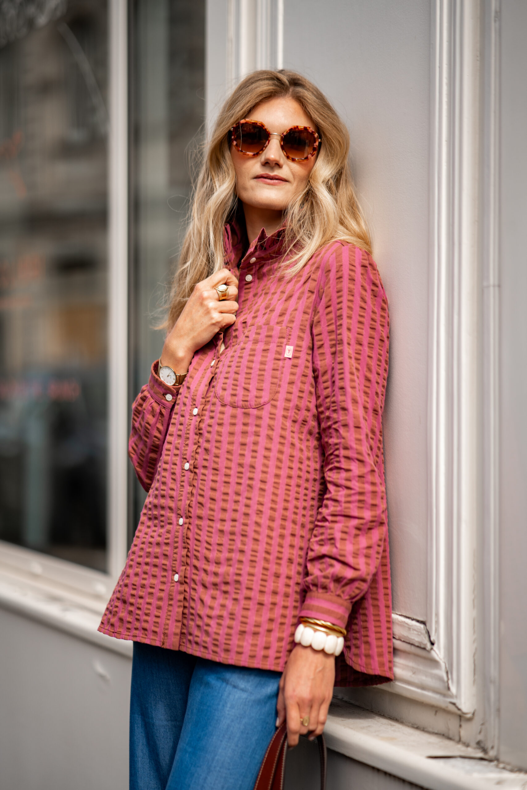 Chemise Garance Berry Stripe