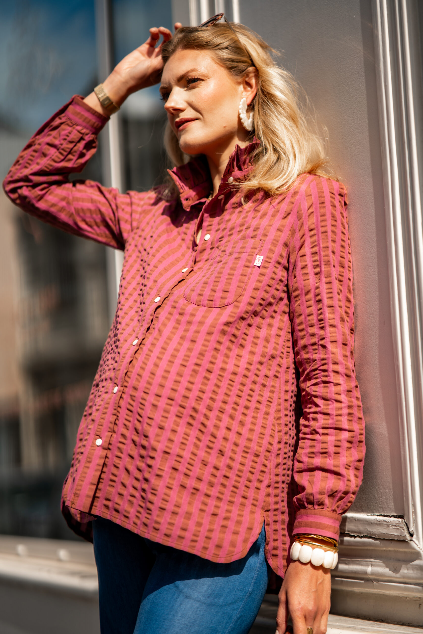 Chemise Garance Berry Stripe