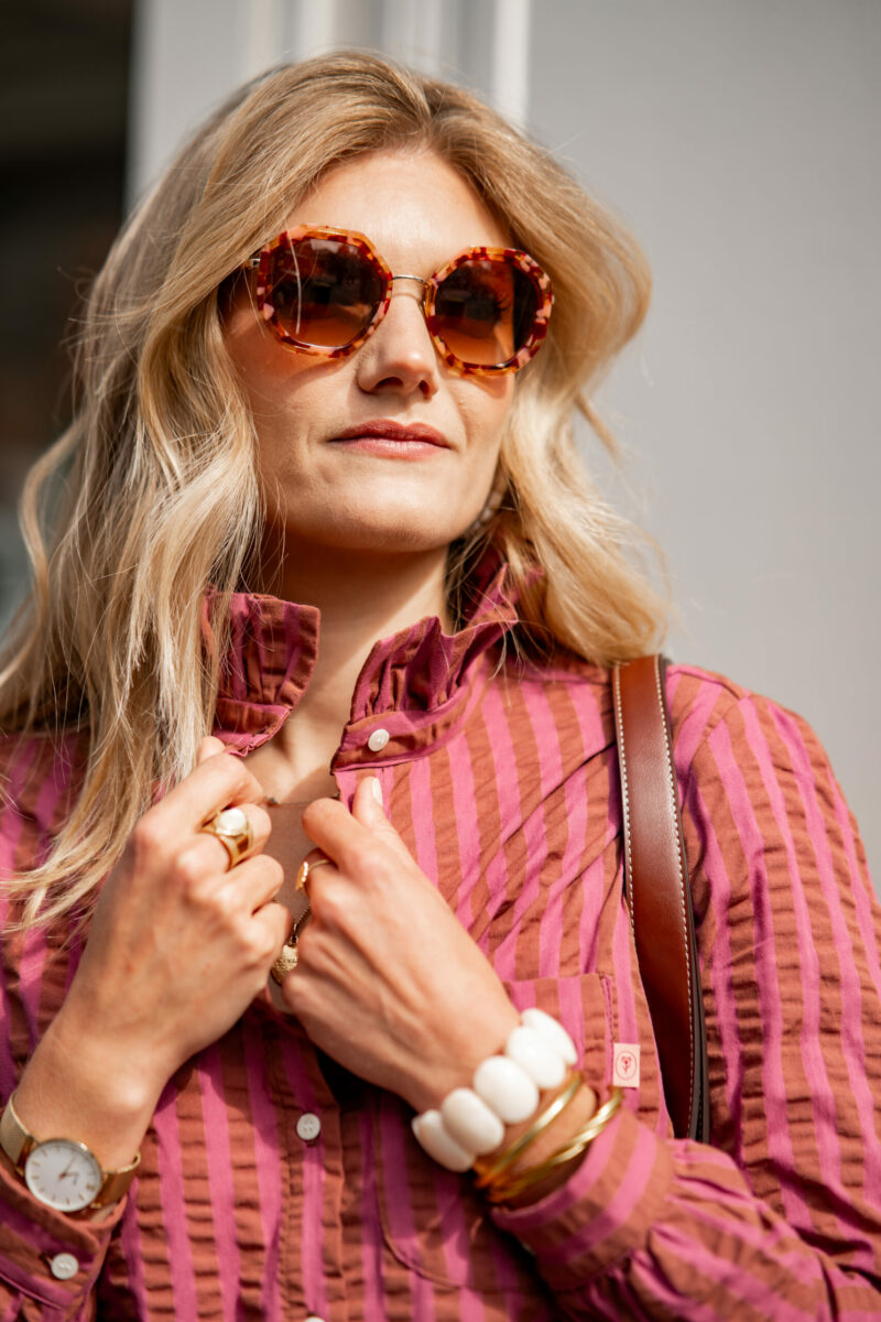 Chemise Garance Berry Stripe