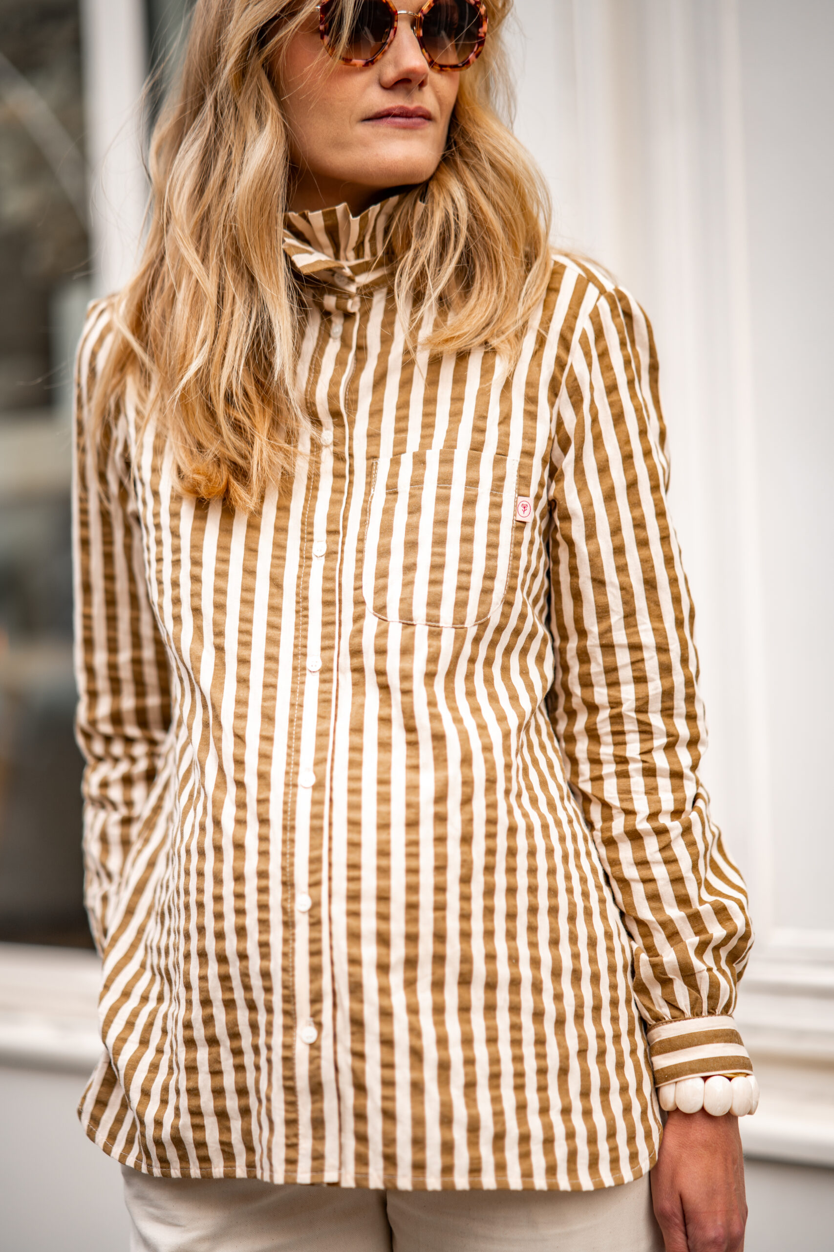 Chemise Garance Havana Stripe