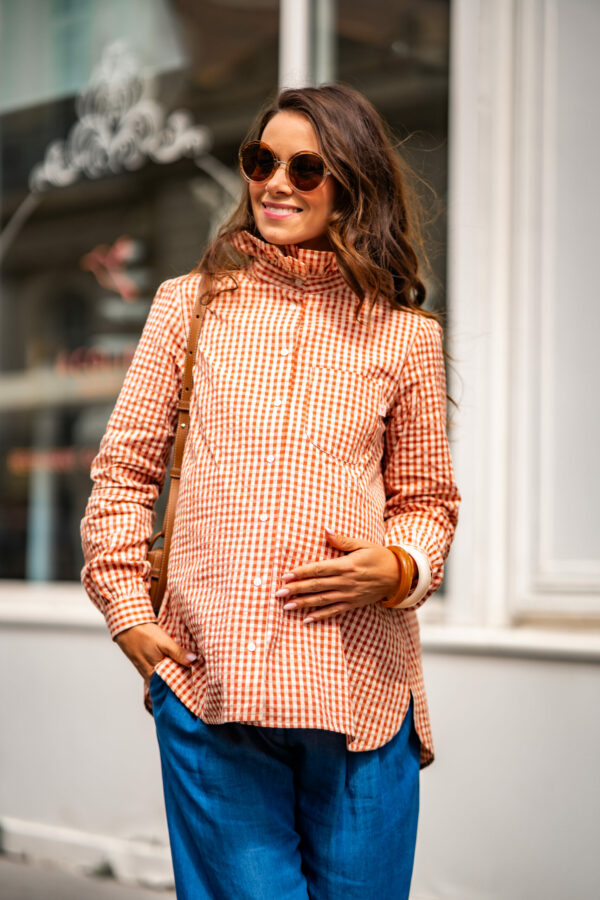 Chemise Garance Rust Vichy